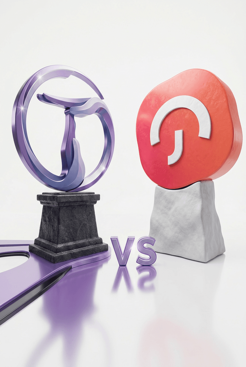 Time-Out Zone vs Day Off: side-by-side comparison of configurable leave management software with a five-level policy hierarchy and a simple leave tracker.