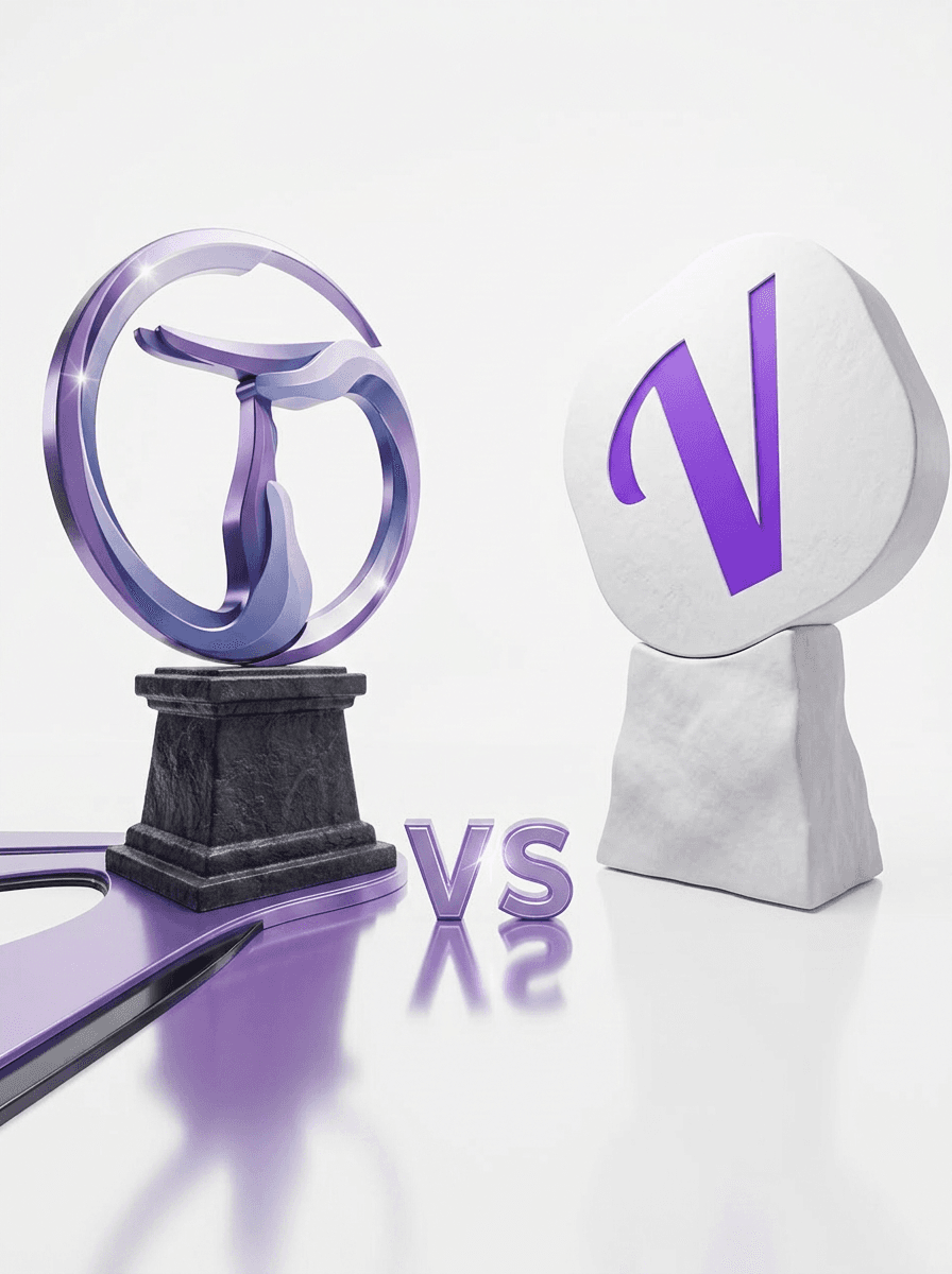 Time-Out Zone vs Vacation Tracker: side-by-side comparison of configurable leave management software with a five-level policy hierarchy and a Slack-based PTO tracker.