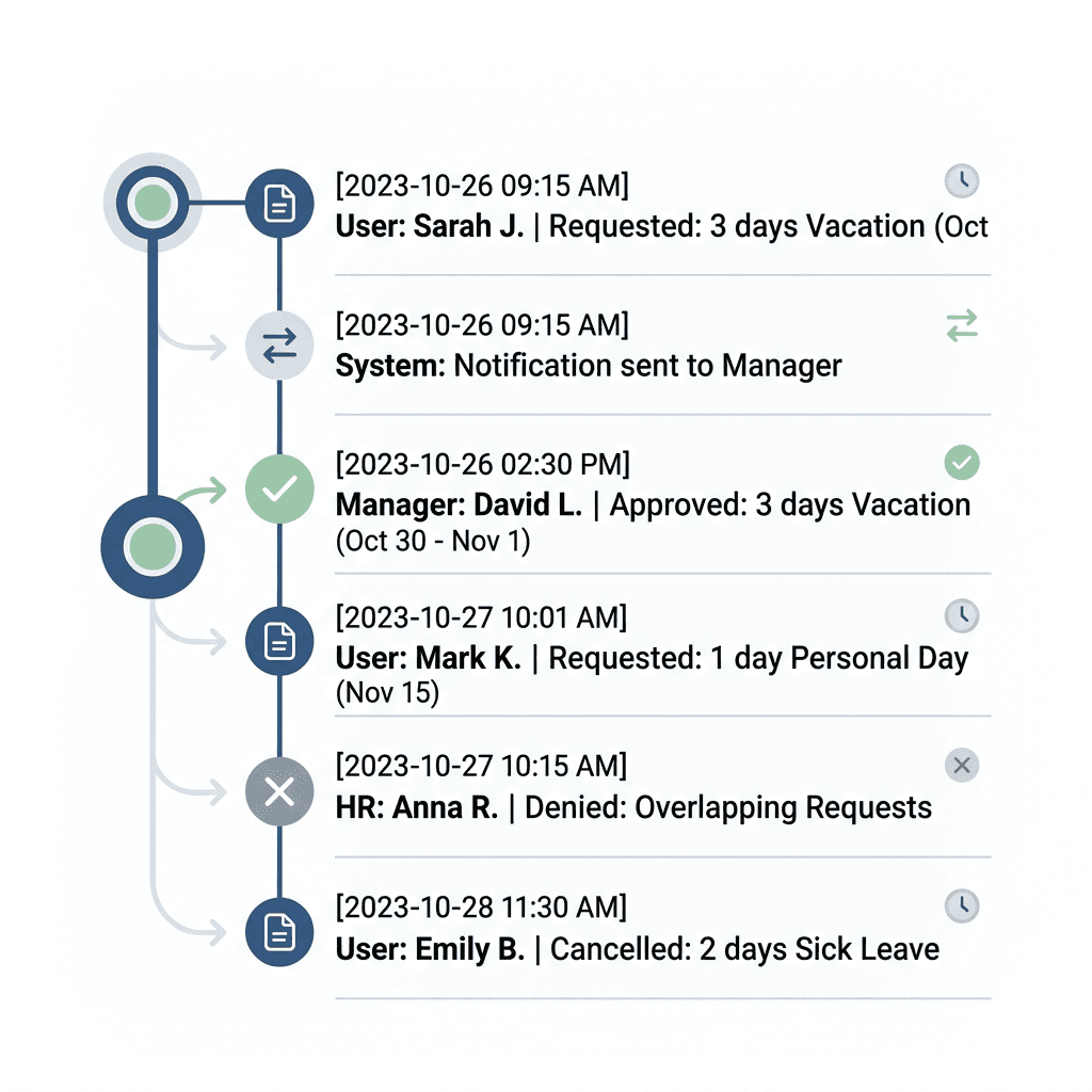 Audit-Trail preview