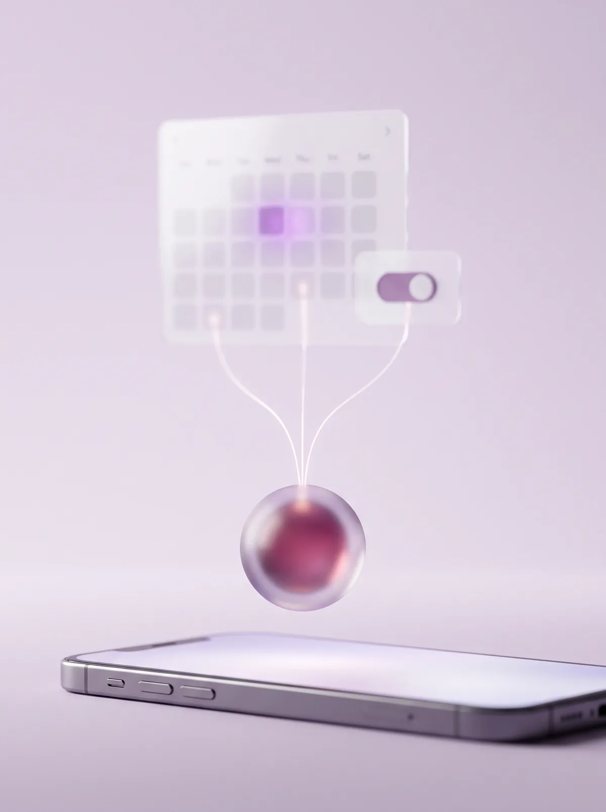 Illustration: an AI agent as the new interface to leave management, sitting between employees and the leave system.