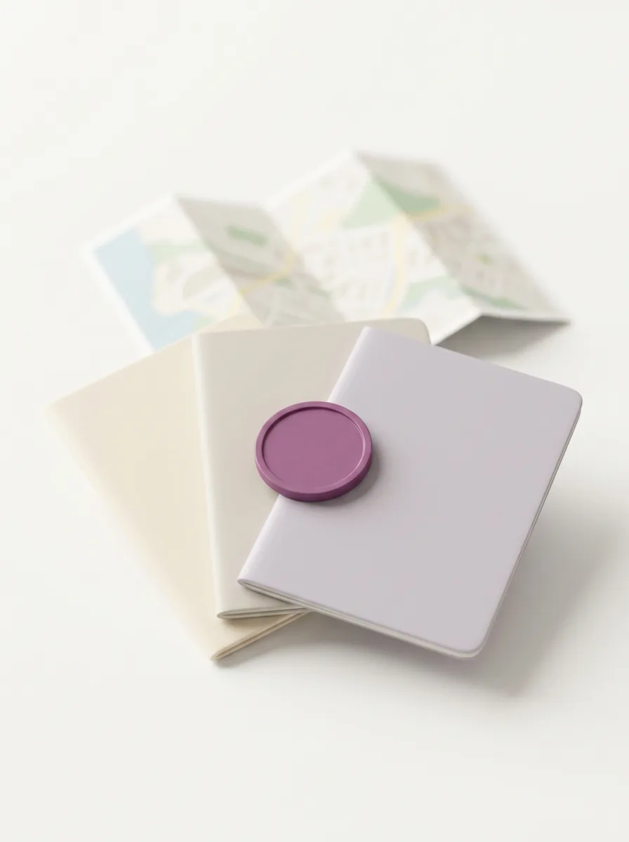 Abstract 3D illustration of the DACH region with compliance markers